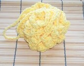 Cotton Bath/Shower Puff - Light Yellow - 109