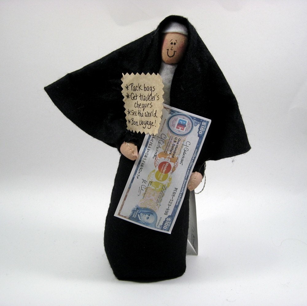 Sister Hedda Farr, the traveling sister