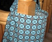 Nursing Cover - Blue Medallion