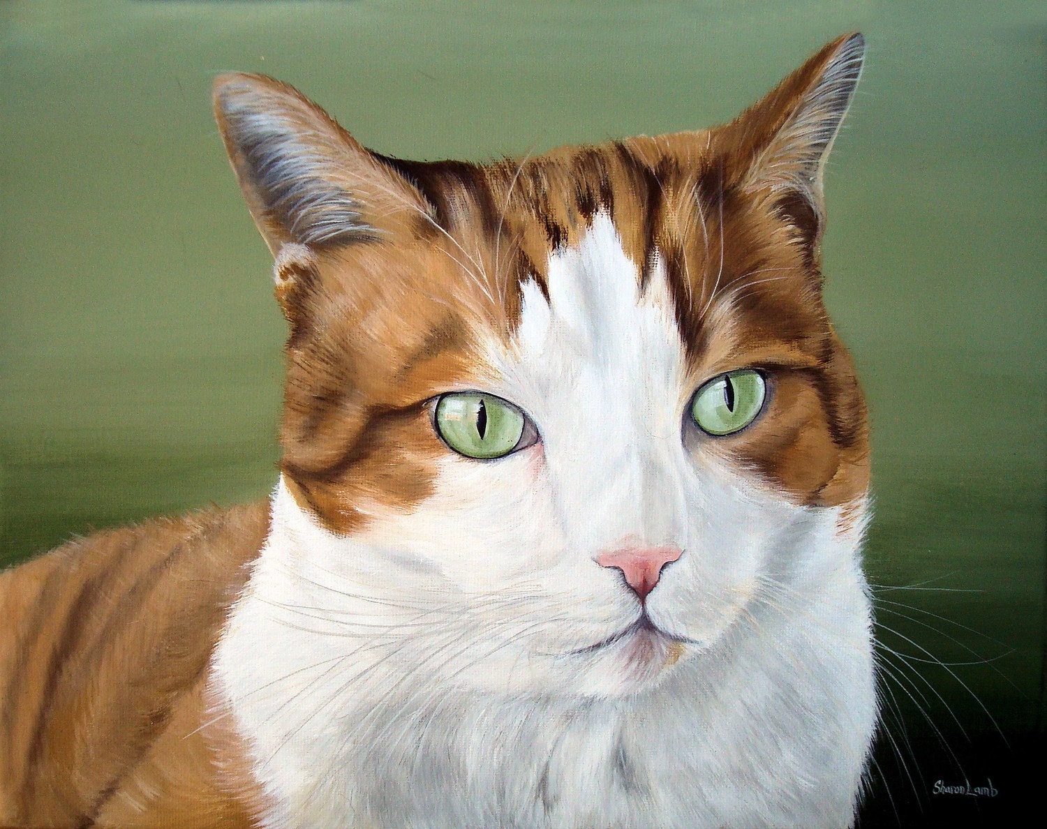 Commissioned Pet Portrait Painting11x14 Hand Painted Your Pet any Animal Dog Cat or Horse