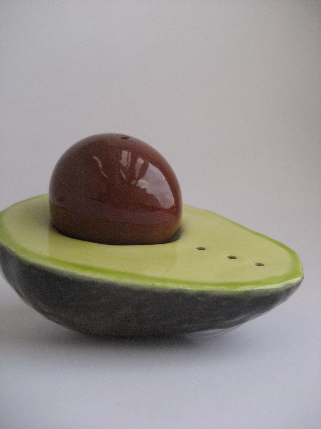 Avocado Salt and Pepper Shaker