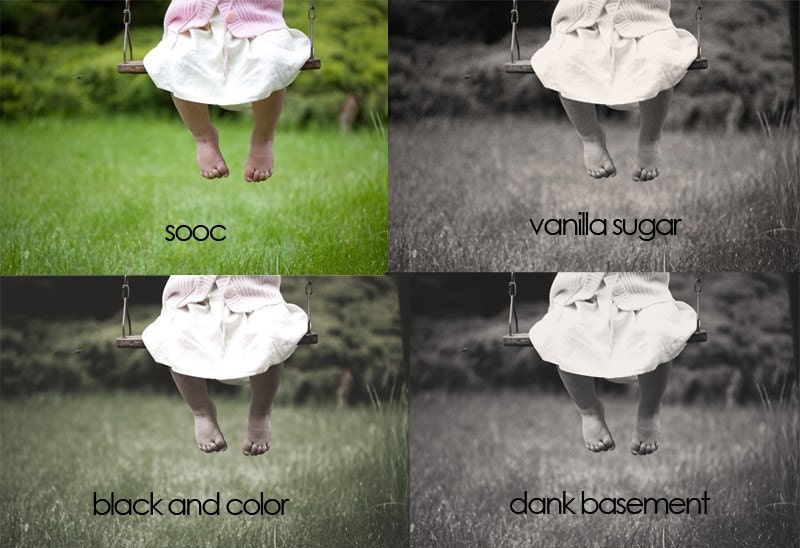 winter collection / photoshop actions