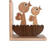 Woodland Baby Bird Nest Forest Animal Bookend (1)