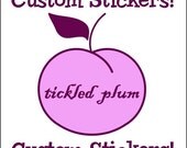 The Custom Sticker - 2 inch Square
