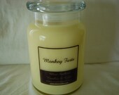 MONKEY FARTS - Bliss Soy Premium 26 oz Jar Candle with Glass Lid