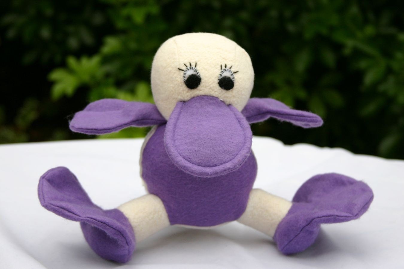 Organic Purple Platy Stuffie