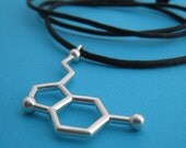 serotonin necklace - large size with adjustable black cord