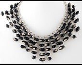 Natural Bean Necklace - Ethnic - Eco Friendly - Wearable Art
