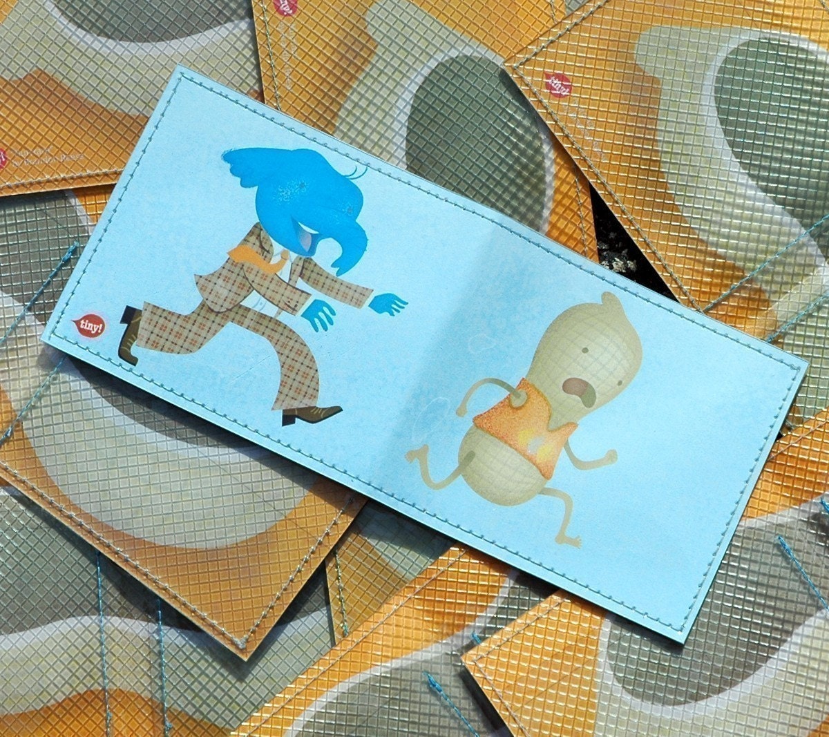 Nutcraze wallet - Brandon Reese for Tinymeat