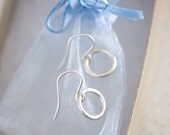Little Sterling Hoops