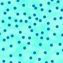 Happy Fabric Aqua on Aqua Dot by Jennifer Jangles for In the Beginning Fabrics