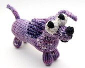 Wiener Dog Dachshund Amigurumi Knitting Pattern
