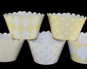 Yellow Cupcake Wrappers