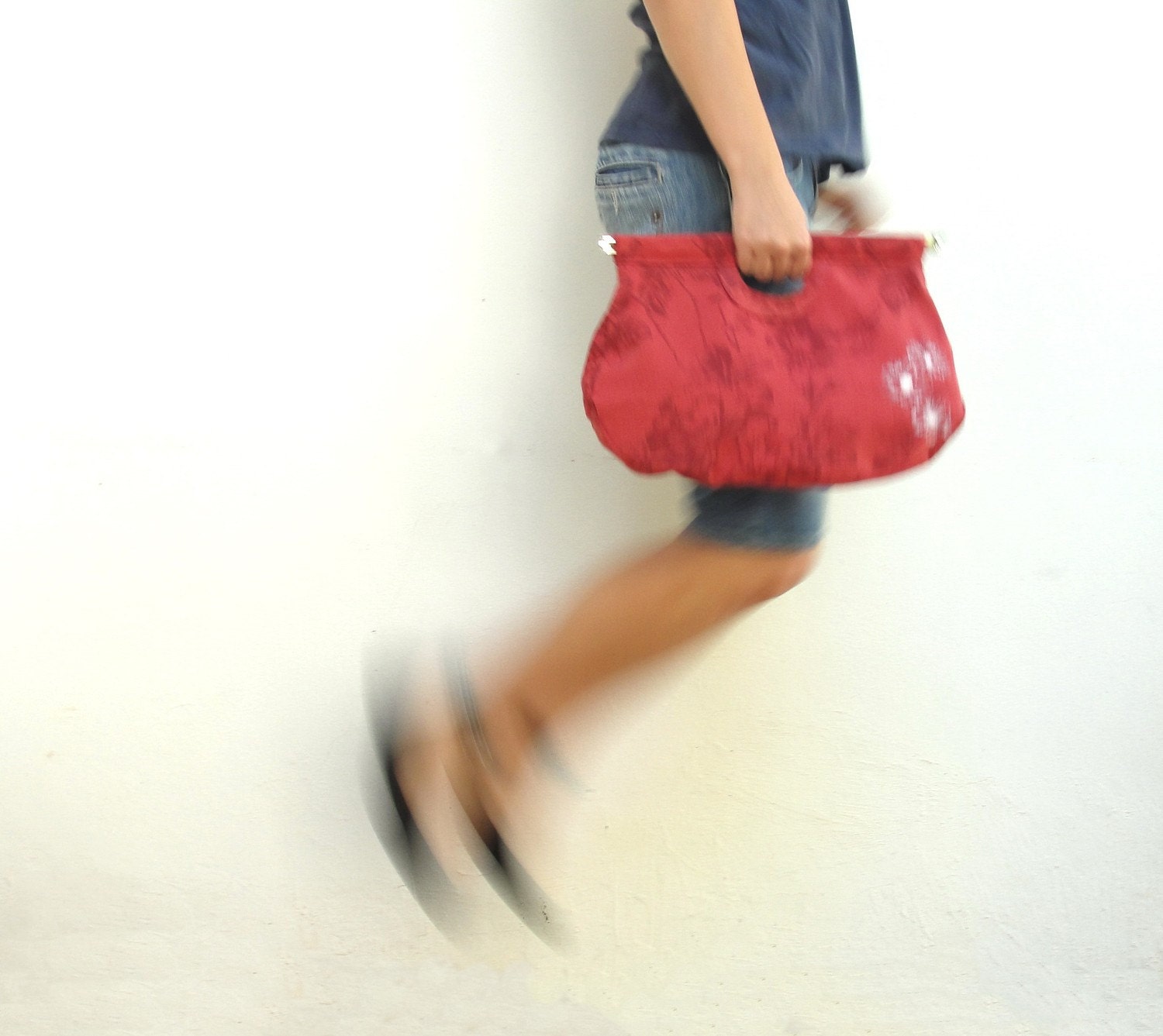 La Fleur Bag - Dusty Red