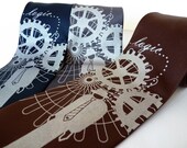 Logic Trap Tie - Steampunk Gears Men's Necktie - Gifts for Men