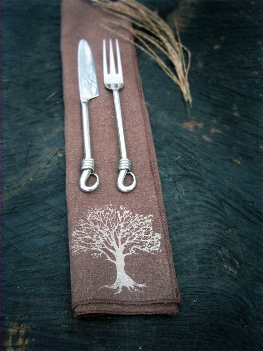 Lone Tree Hemp Cloth Napkins Set