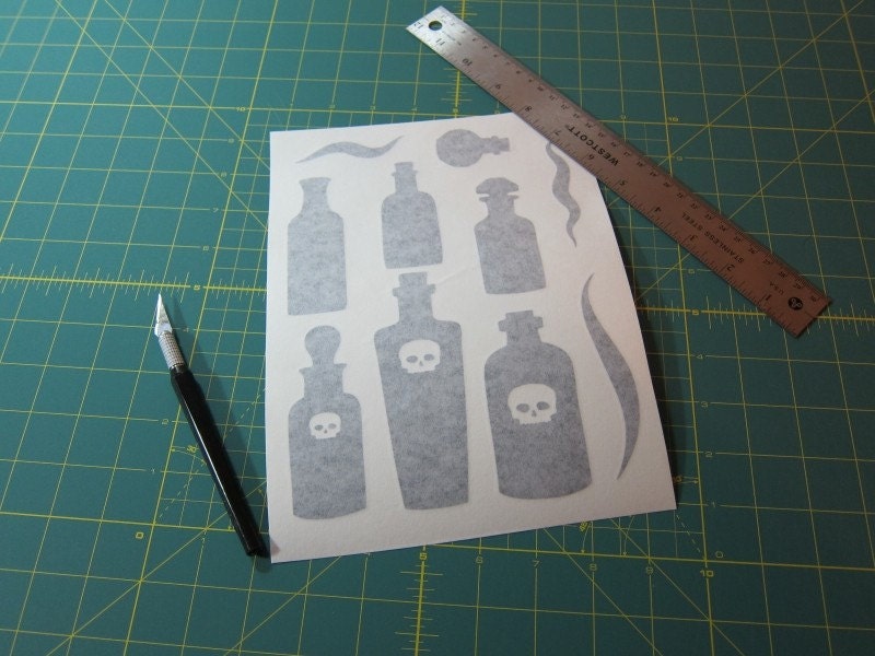 Little Spirit Bottles - Wall Decals