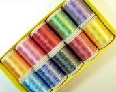 WonderFil 40 Weight Variegated Rayon A Thread Pack