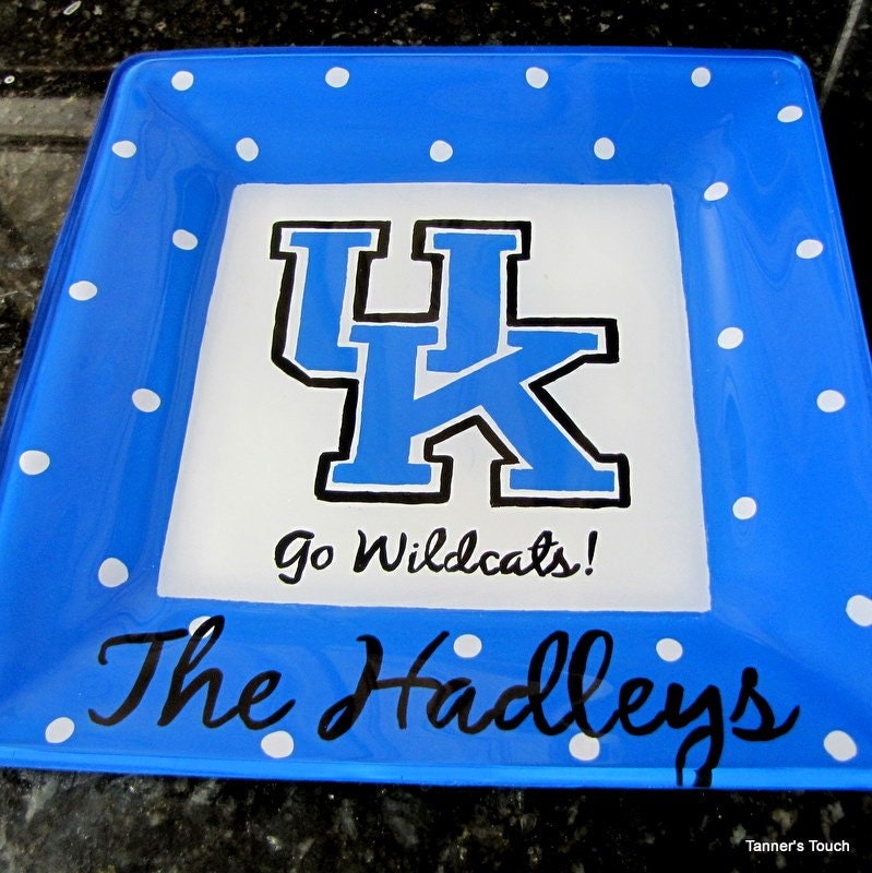 I'll Paint A Plate For You With Your College Logo