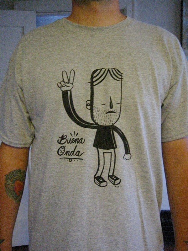 Buena Onda Peace Dude T Shirt (Unisex)