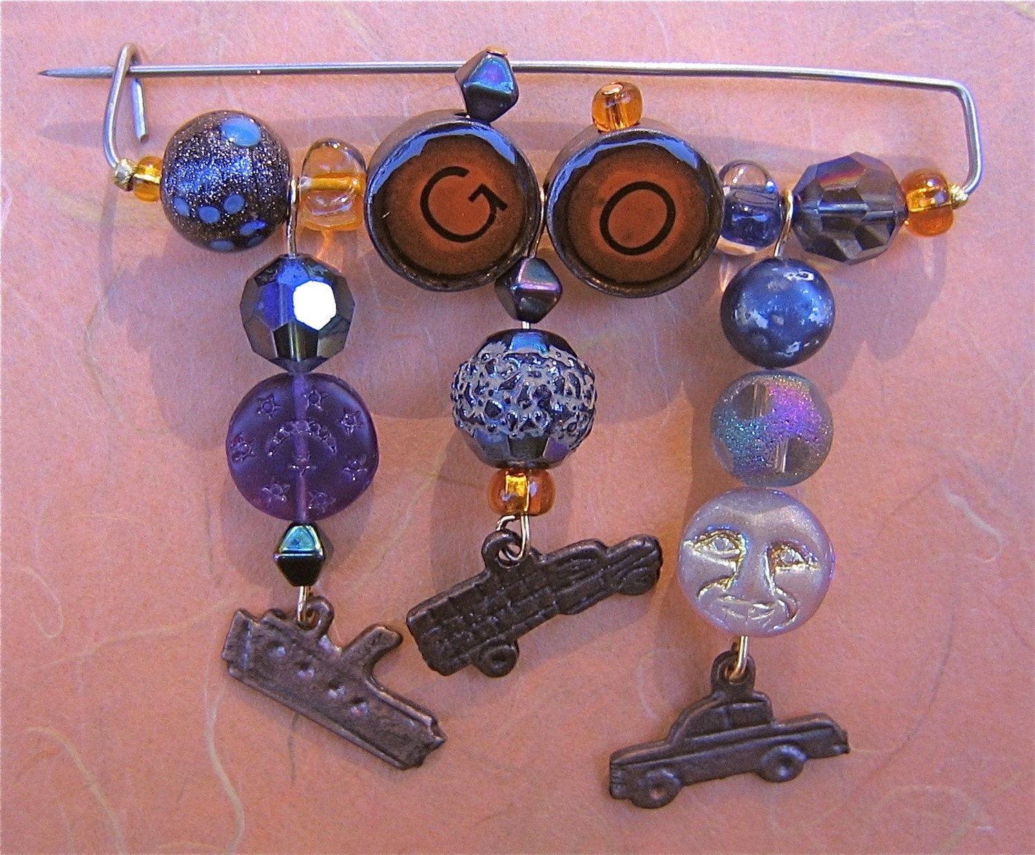 Transportation Milagros Bar Pin