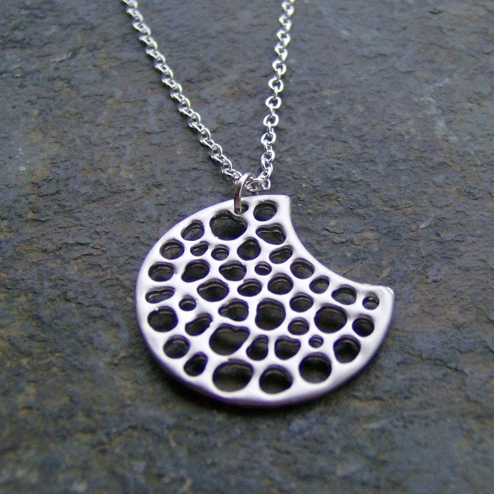 Silver Moon Necklace
