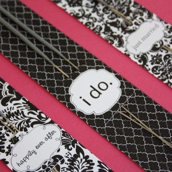 Printable Wedding Sparkler Holder Set