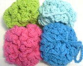 Custom Order for Harmony13 - Cotton Bath Puff - 10 Solid Colors