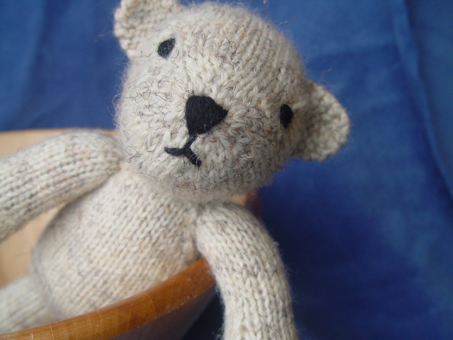 Bjorn the Bear knitting pattern PDF