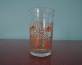 vintage glass The Flinstones 1963