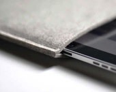 Simple iPad Sleeve - Grey Wool Felt