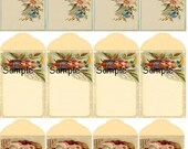 Victorian E-Hang Tags Calling Cards