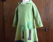 Earth Day Organic Tree Hugger Hoodie Long