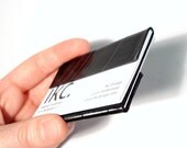 Recycled Record Business Card Holder