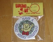 Have a Beary Merry Chirstmas Magnet