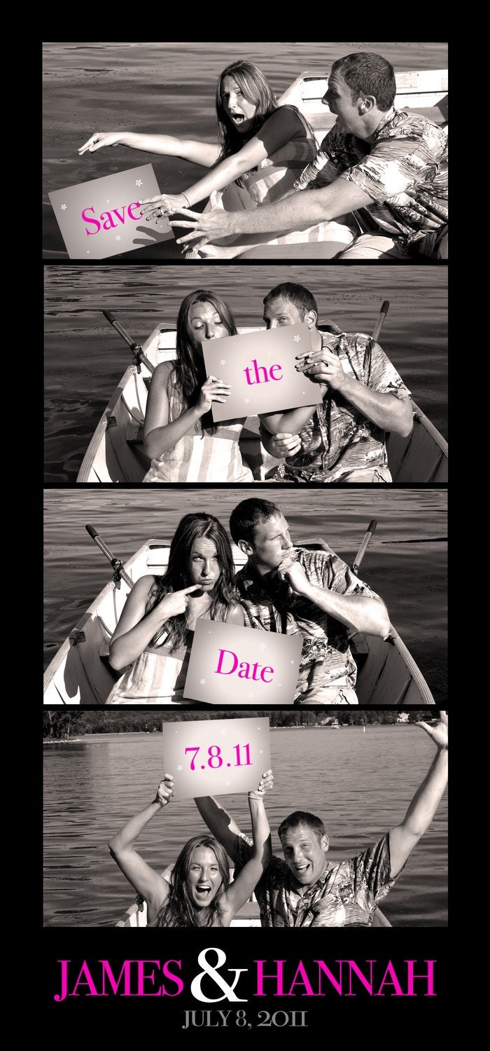Wedding Save The Date - Photobooth
