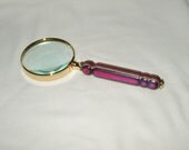Magnifier Glass, 2 Power, Handcrafted Dymondwood Handle
