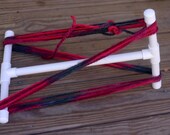 2 yard PVC Niddy Noddy, Spinning, Skein, Weaving, Knitting, Crocheting by artsiekat on etsy