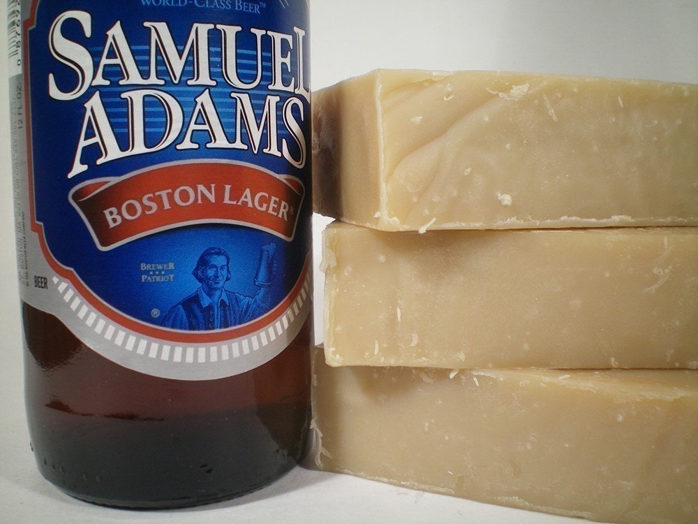Sammy Boy Beer Soap - Made with Sam Adams Beer