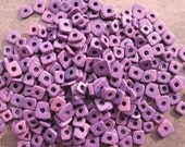 HOT PURPLE Greek Ceramic Beads Little Chips