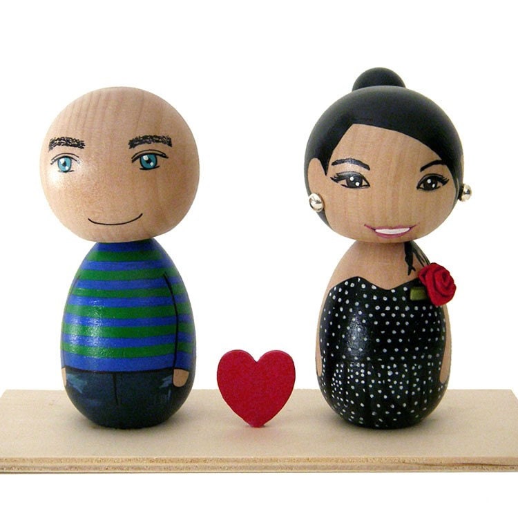 Custom Large Wedding Cake Topper Mini-Me