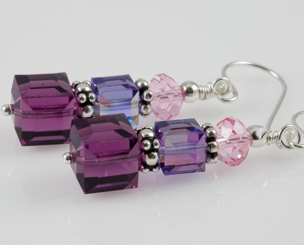 Fairy Tale Swarovski Crystal Stack Earrings