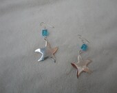 Star Silver Earring
