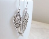 Silver Wings Earrings