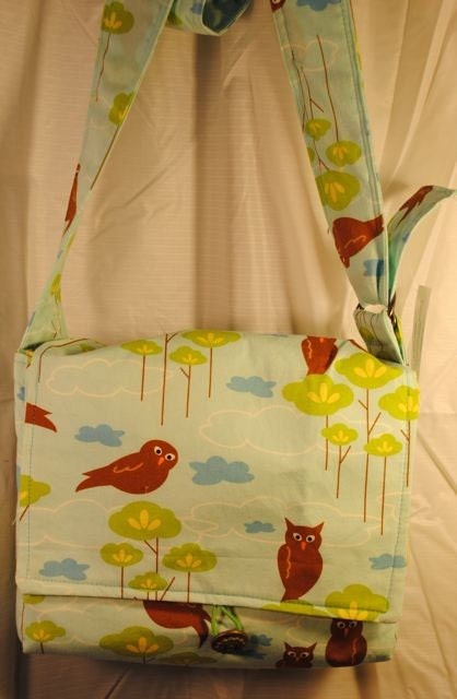 Cute Owl Messenger Pouch