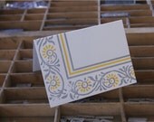 Wildflower letterpress notecards