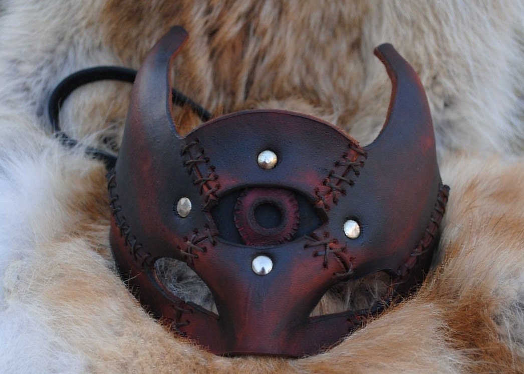 Sage of the Third Eye Leather Mask