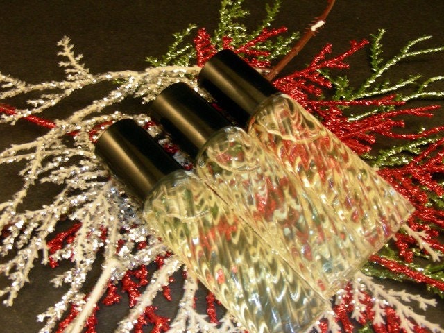 Natural Perfume Oil - Exotica -  Essential Oils of Lavender, Cedarwood, Blue Chamomile, Frankincense