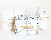 Soap Gift Set 3, All Natural with Organic Asian Herbs