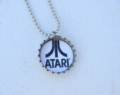 Atari Recycled Bottle Cap Necklace